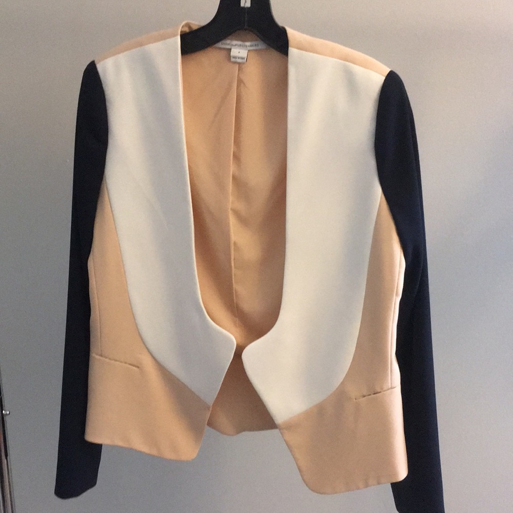 Diane von Furstenberg colorblock blazer